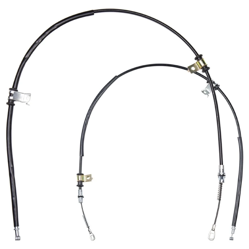 Image of RIDEX 124C1219 Brake Cable Right Rear Cable,parking brake (124)