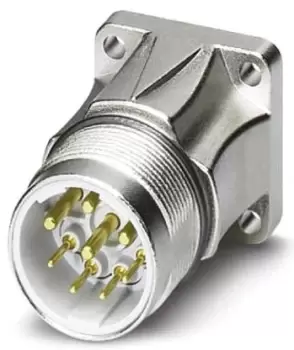 image of Phoenix Contact Panel Mount Connector, 4 + 3 + PE Contacts, M23 Connector