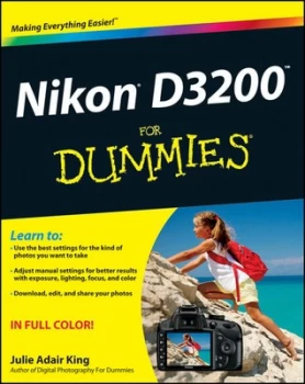 Image of Nikon D3200 for Dummies by Julie Adair King Paperback