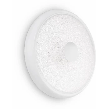 Image of Ideal Lux Lighting - Ideal Lux Rubens - Small Integrated LED Wall Light White