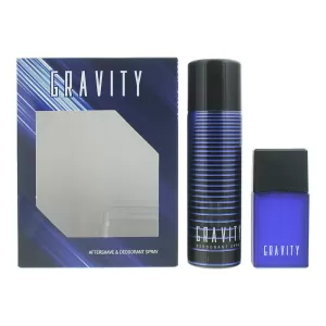 Image of Coty Gravity Gift Set 30ml Aftershave + 120ml Deodorant