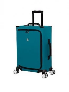 IT Luggage Maxpace Cabin Teal Suitcase