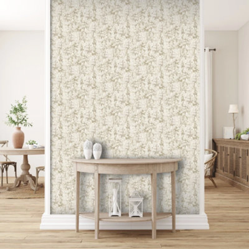 Image of Arthouse Organic Forest Neutral / Gold Wallpaper