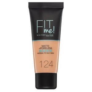 image of Maybelline Fit Me Matte and Poreless Foundation Soft Sand Nude