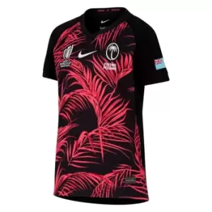 Image of Nike Fiji RWC 2023 Away Jnr Rugby Shirt - Black