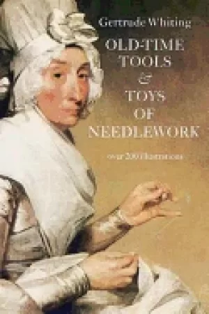 Image of old time tools and toys of needlework