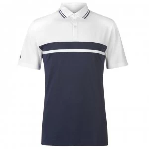 Image of Callaway Block Polo Shirt Mens - Peacoat