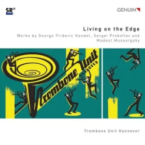 image of Living On the Edge Works By Handel Prokofiev and Mussorgsky by George Frideric Handel CD Album