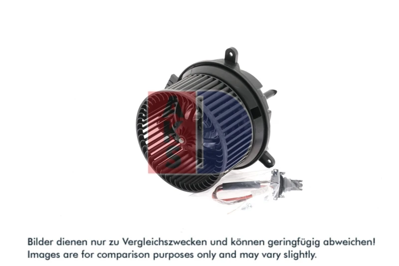 Image of AKS DASIS 730054N Blower Motor for left-hand drive vehicles Interior Blower (2669)