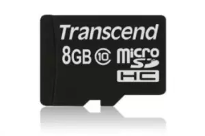 Image of Transcend microSDHC Class 10 UHS-I 600x 8GB