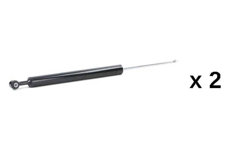 Image of RIDEX 854S21240 Shock absorber Rear Axle, Gas Pressure, Twin-Tube, Telescopic Shock Absorber, Bottom eye Shock Absorber (854)