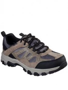 Image of Skechers Selmen Enago Waterproof Outdoor Trainers - Brown