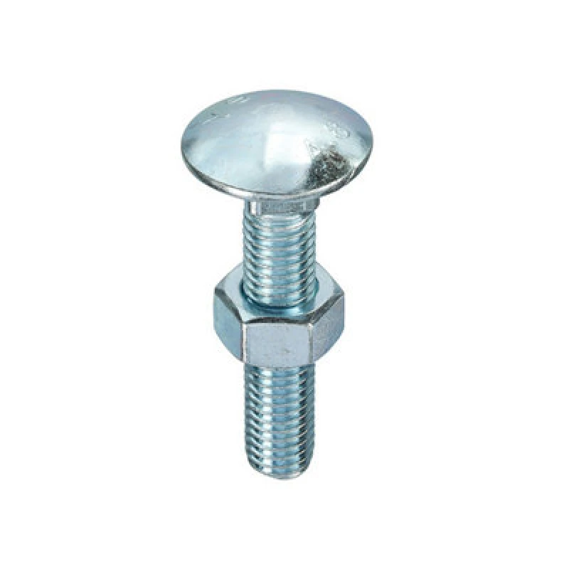 Image of Unifix Grade 4.8 Cup Square Hex Bolts And Nuts M8 X 60 - Csxd08 060 081 - Box Of 100