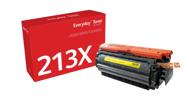 Image of Xerox 006R05206 Toner cartridge yellow. 6K pages (replaces HP 213X/W21