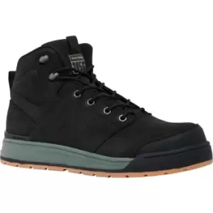 Image of Unisex Adult 3056 Safety Boots (10.5 UK) (Black) - Hard Yakka