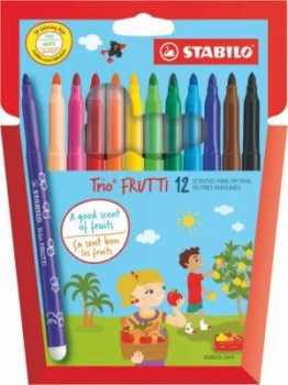 image of Stabilo Trio Frutti Scented Felt Pens PK12