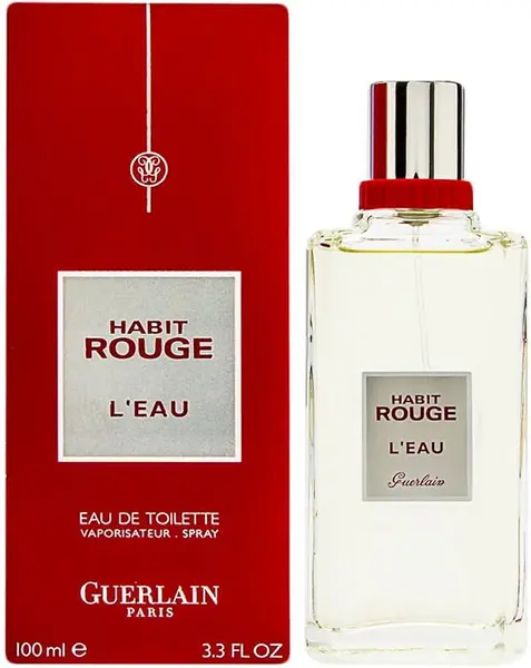 image of Habit Rouge LEau Eau de Toilette For Him 100ml