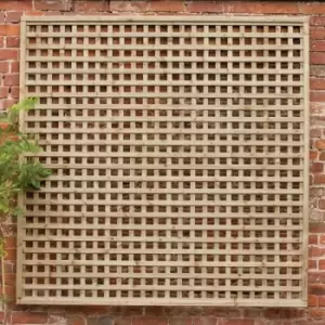 Image of Forest 6' x 3' Premium Framed Decorative Square Garden Trellis (1.8m x 0.9m)