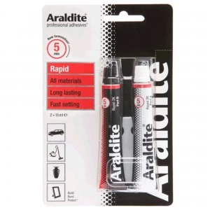 image of PMS International Araldite Rapid Quick Setting Epoxy Glue - 15ml