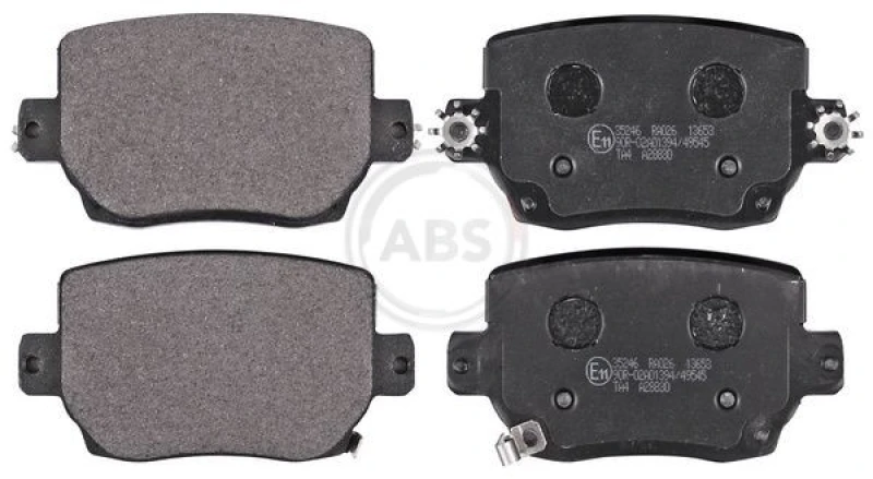 Image of A.B.S. Brake pad set A.B.S. 35246