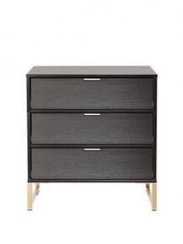 Image of Swift Diego Ready Assembled 3 Drawer Chest