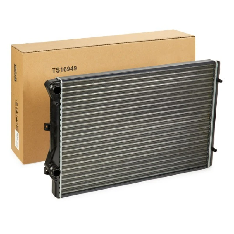 Image of MAXGEAR AC213538 Engine radiator Brazed cooling fins, Aluminium Aluminium Radiator,engine cooling (470)