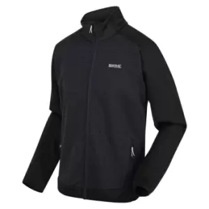 Image of Regatta Highton Full Zip Fleece II - IndiaGry/Blk