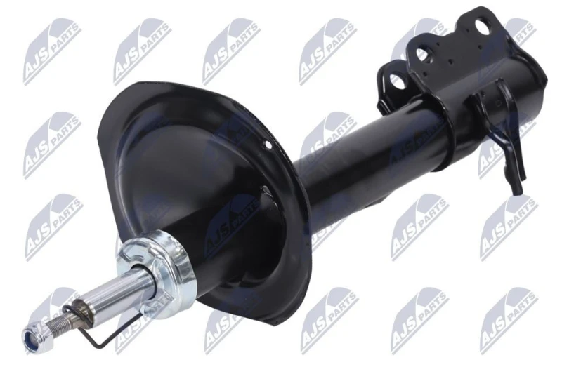Image of NTY A-NS-013 Shock absorber Rear Axle Left, Gas Pressure, Twin-Tube, Suspension Strut, Top pin Shock Absorber (854)