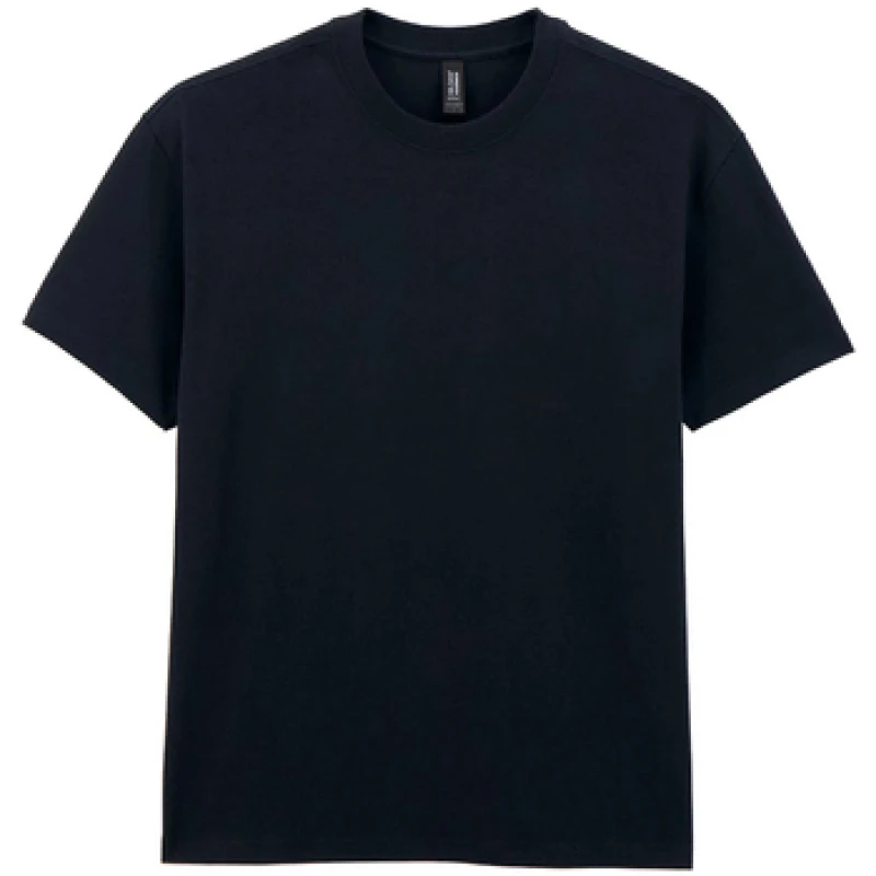 Image of Gildan Mens T-Shirt in True Black Size: Small True Black Male S