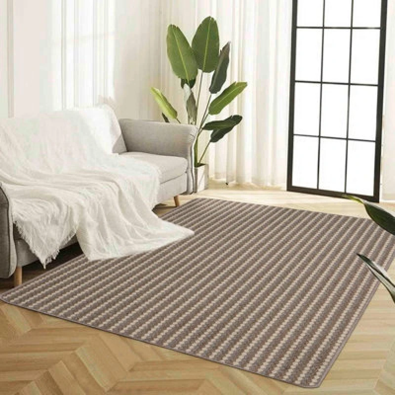 Image of Eden Non Slip Washable Dirt Trapper Indoor Doormat - Kitchen Mats - Floor Mats - Beige 90X150 Cm