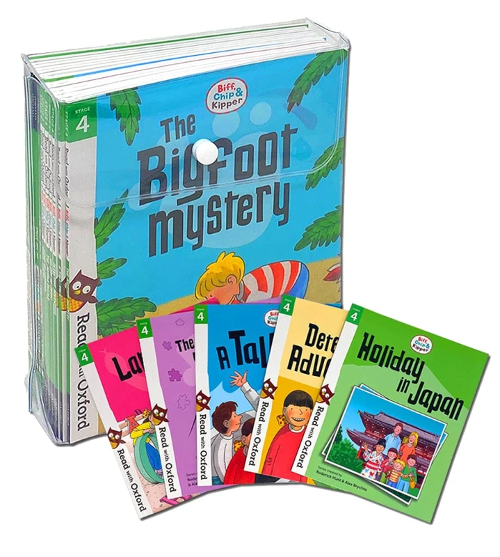 Image of Biff, Chip and Kipper Stage 4 Read with Oxford: 5+: 16 Books Collection Set Paul Shipton Books