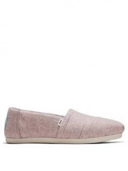 Toms Two Tone Slipper - Pink