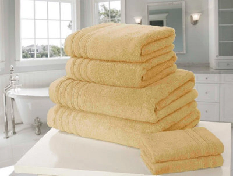 Image of Rapport Home So Soft Pure Cotton Face Towel Ochre
