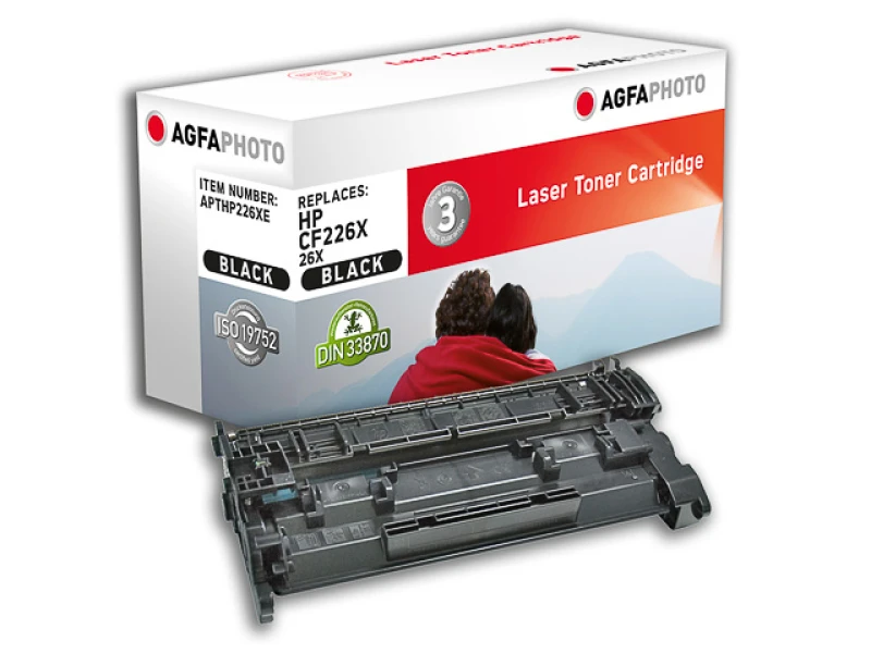 Image of AgfaPhoto APTHP226XE toner cartridge Black