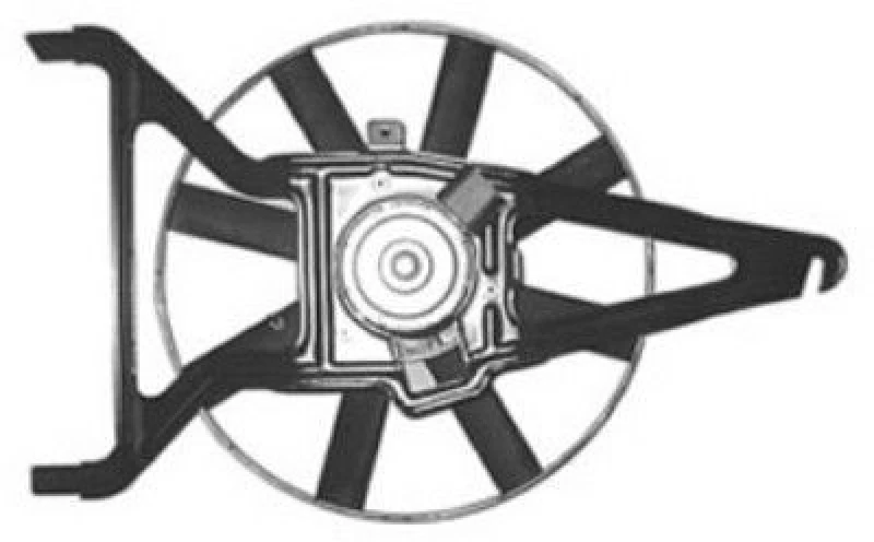Image of VAN WEZEL Fan, radiator VAN WEZEL 0950746