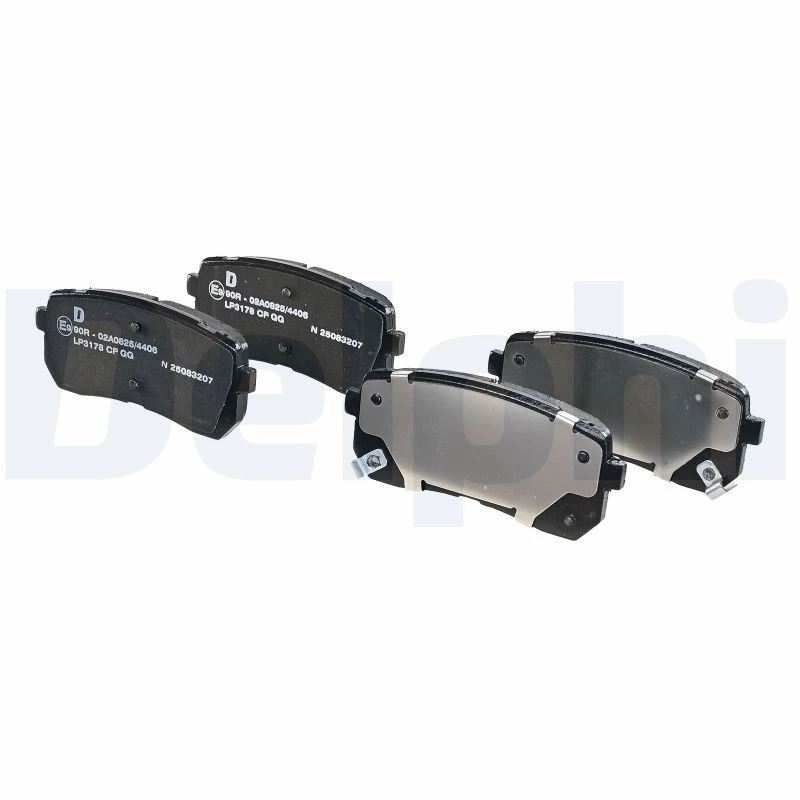 Image of DELPHI Brake pad set DELPHI LP3178