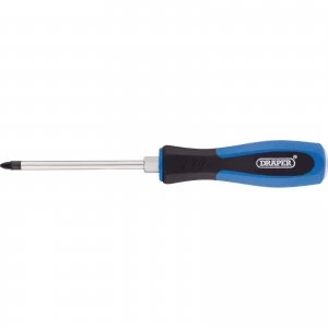 Image of Draper Pound Thru Pozi Screwdriver PZ2 100mm