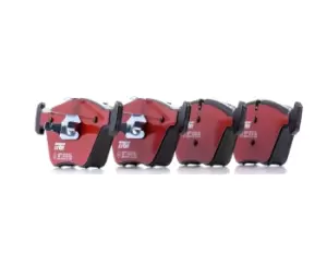 Image of TRW Brake pad set BMW,MG GDB1531DTE 2157573,2282416,2357229 3404362,34112157573,34112282416,34112357229,34113404362,34116750148,34116754705,6750148