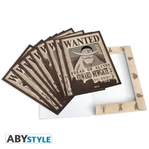 Image of One Piece - 9 Wanted Personnages #2 (21 x 29.7cm) Portfolio