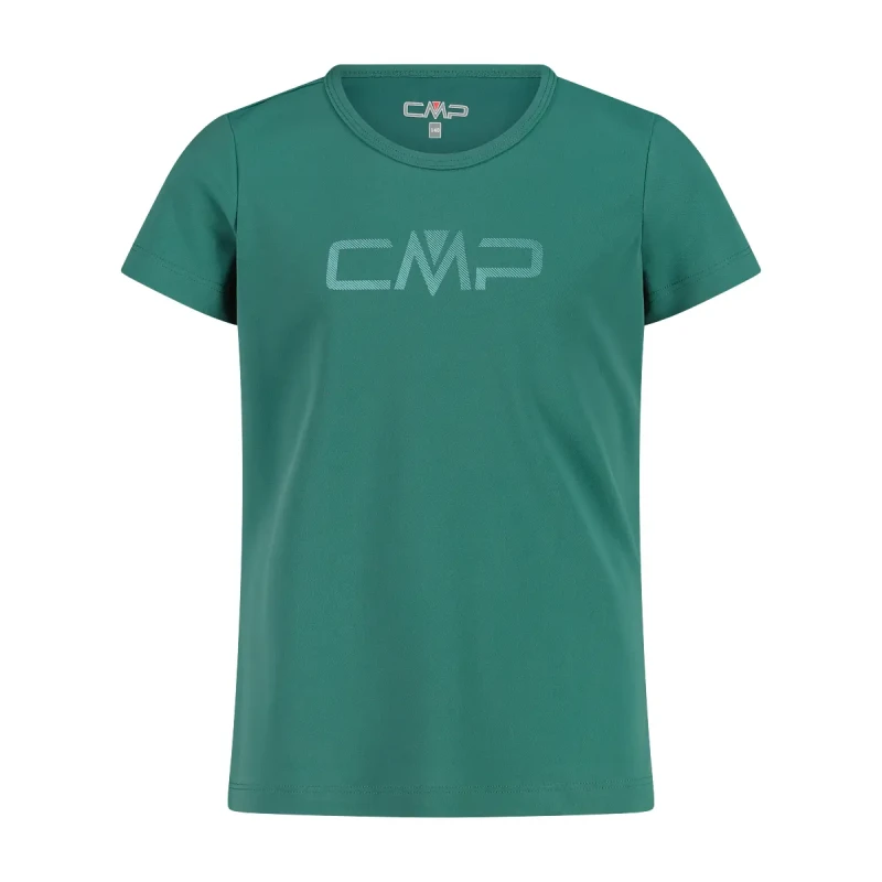 Image of CMP Girl's T-Shirt CMP Vert Female 4 ans