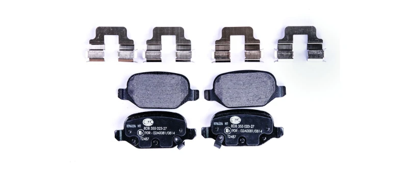 Image of HELLA Brake pad set HELLA 8DB 355 023-271