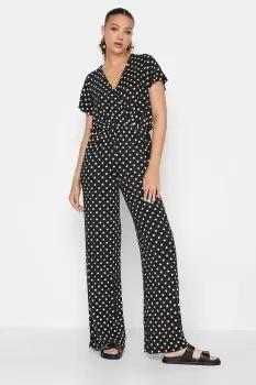 image of Tall Wrap Front Jumpsuit