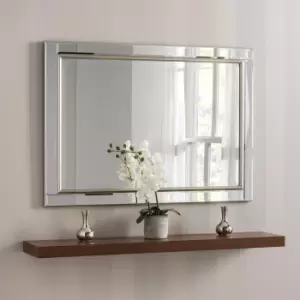 Image of Yearn Mirrors Yearn Champagne Edge Versatile Bevelled Mirror 91.4 x 66.4Cms