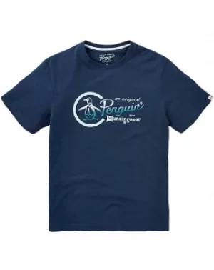 Image of Original Penguin Script Logo T-Shirt