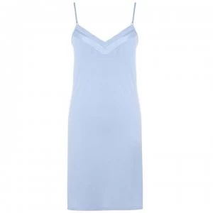 image of Figleaves Camelia Chemise - Pale Blue