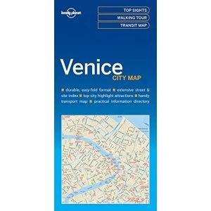 Image of Lonely Planet Venice City Map Sheet map, folded 2017