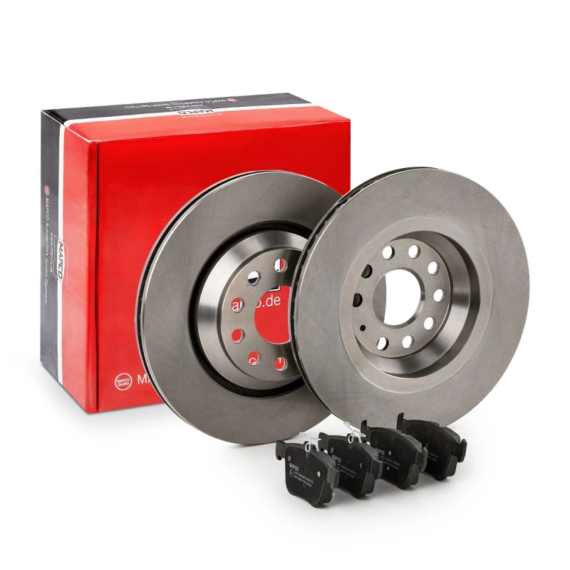 Image of Brake discs and pads set MAPCO 47637
