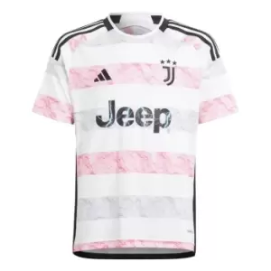 Image of adidas Juventus Away Shirt 2023 2024 Juniors - White