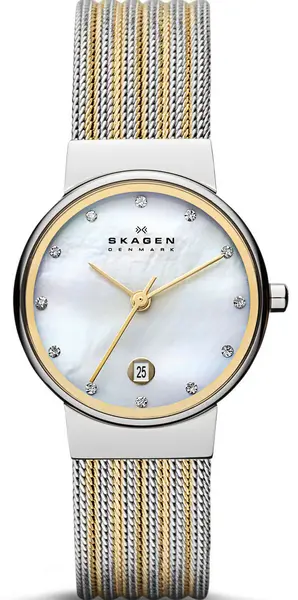 image of Skagen Watch Ancher Ladies D - White SKG-006