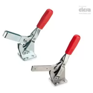 Image of Mva Vertical Toggle Clamps with Folded Base Steel or Stainless Steel MVA.4 - Elesa